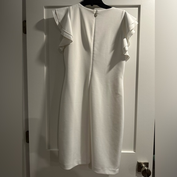 Tommy Hilfiger white midi dress size 12 - Picture 2 of 2